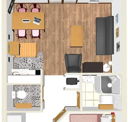 Apartament Joli 'les Airelles Du Lac' T2, Rez De Jardin, Parking *